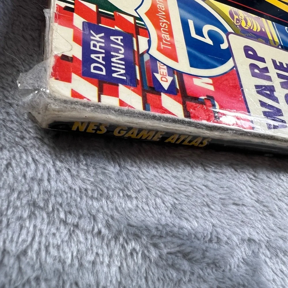 Nintendo NES Game Atlas Player's Guide 1991 Multi-Game Strategy Book Fair 90s